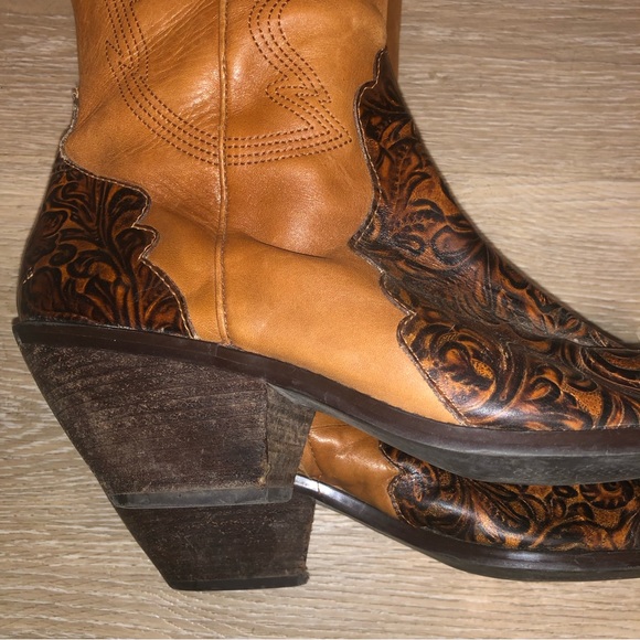 Coldwater creek ladies cowgirl western rodeo boots size 10 - Picture 4 of 8